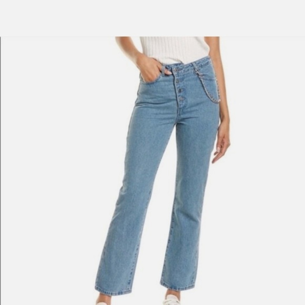 Weworewhat Classic Blue Denim Jeans